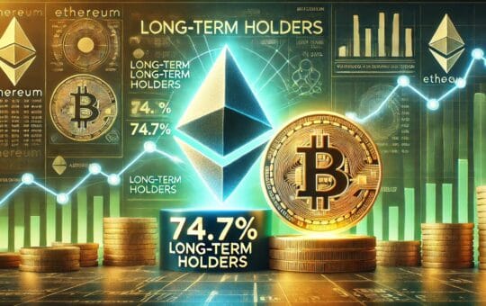 Ethereum Leads Bitcoin in Long-Term Holder Ratios – 74.7% Of ETH Addresses Hold Strong