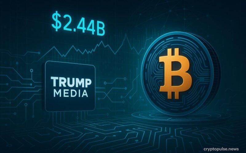 Trump Media Bets Big on Bitcoin with $2.44B Treasury Shift
