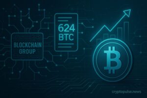 Blockchain Group Buys 624 BTC in $65M Push Toward Institutional Dominance
