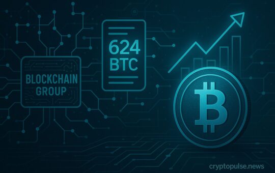 Blockchain Group Buys 624 BTC in $65M Push Toward Institutional Dominance