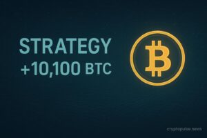 Strategy Scoops Up $1.05B in Bitcoin as Holdings Near 600K BTC