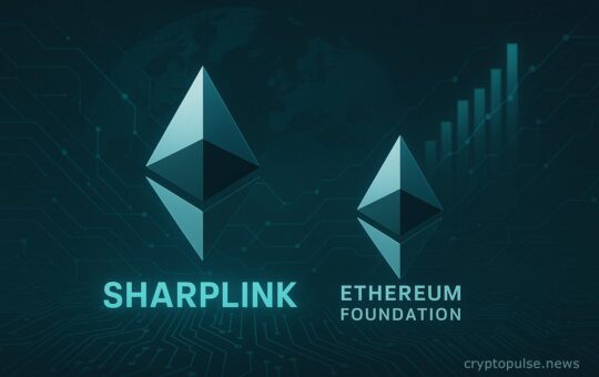 SharpLink Overtakes Ethereum Foundation With $1.2B ETH Holdings