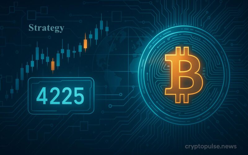 Strategy Buys 4225 BTC While Bitcoin Hits Record High