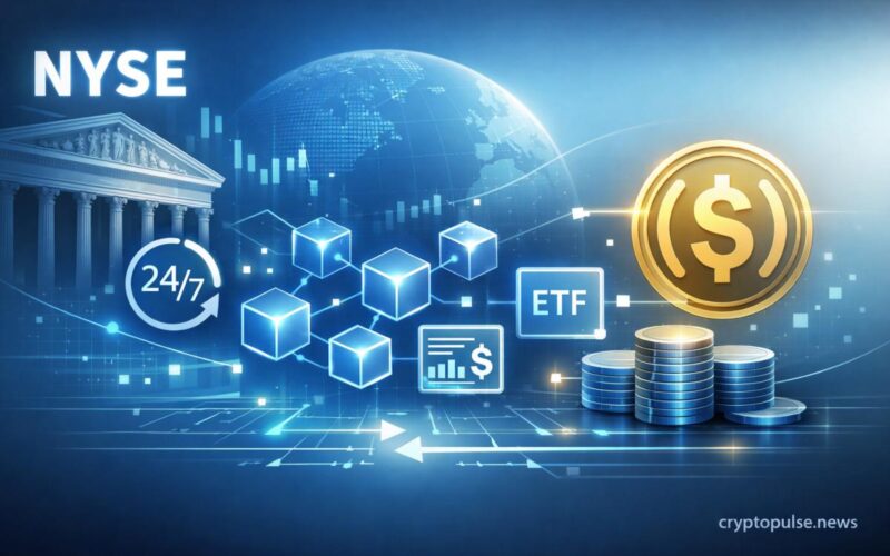 NYSE Builds 24/7 Blockchain Platform for Tokenized Stocks