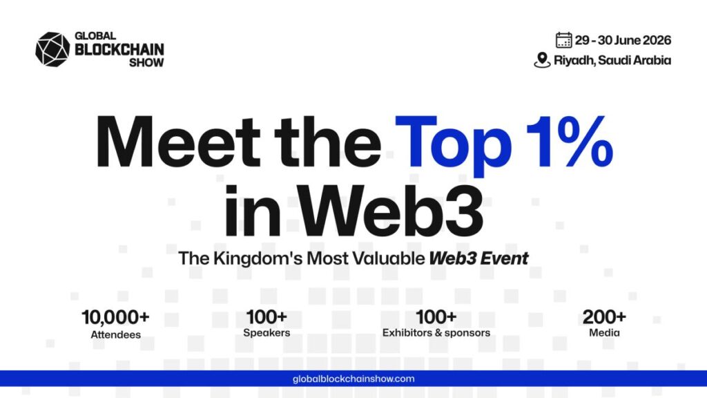Web3 conference Global Blockchain Show Riyadh Saudi Arabia