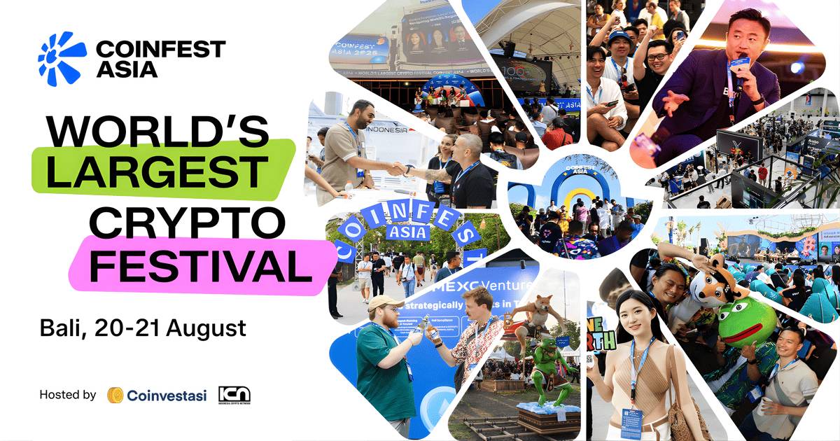 Coinfest Bali crypto festival in August 2026