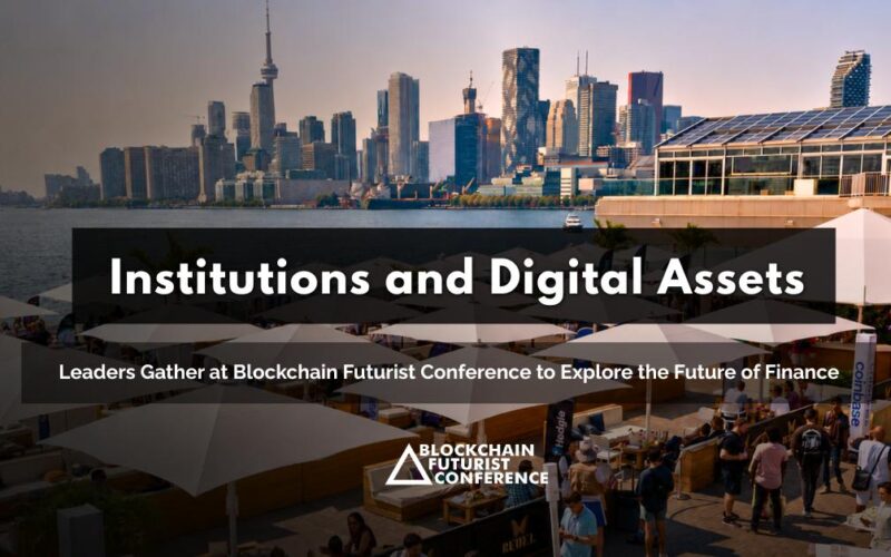 Attendees gather at Blockchain Futurist Conference as leaders discuss digital assets and finance.