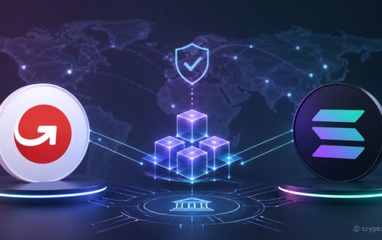 MoneyGram and Solana blockchain network connected through validator infrastructure and stablecoin payment systems
