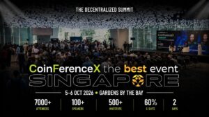 CoinFerenceX The Best Event Singapore at Gardens by the Bay, October 5-6, 2026