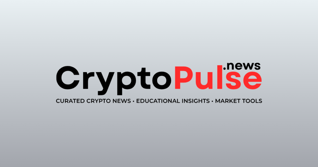 CryptoPulse.News logo with the tagline Curated Crypto News, Educational Insights & Market Tools