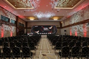 Indonesia Blockchain Week 2026 stage and conference hall in Jakarta