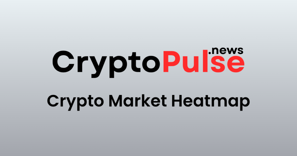 CryptoPulse.News logo with Crypto Market Heatmap title