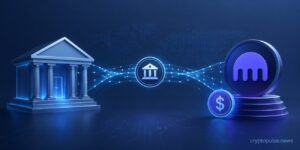 SoFi banking infrastructure connects with Kraken crypto liquidity through real-time digital settlement networks.
