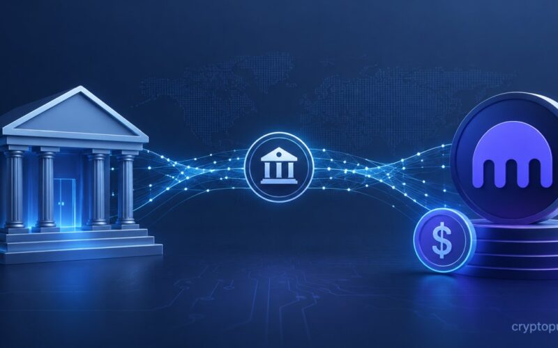 SoFi banking infrastructure connects with Kraken crypto liquidity through real-time digital settlement networks.